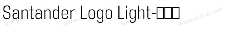 Santander Logo Light字体转换